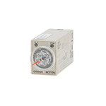 Regulator czasowy, wtykowy, 8-pin, wielofunkcyjny, model zakresu krótkiego czasu 0,1 s-10 min, DPDT, napięcie zasilania 24 V DC, H3YN-2 DC24